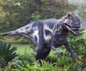 пазл Мегалозавр был двуногий хищник около 9 метров в длину и около тонны веса